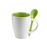 Mug avec cuillère 250 ml DUAL personnalisable