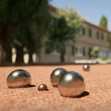 Set de pétanque 3 boules + 1 but + 1 housse OBUT® fabrication France 🇫🇷