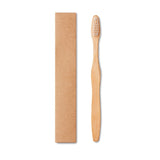 Brosse À Dents En Bambou Dentobrush Personnalisable Blanc Soins De La Personne