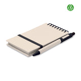 Carnet en carton de lait recycl MITO SET personnalisable-0