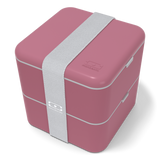 Boîte à repas (lunchbox) Mon Bento® format carré fabrication France 🇫🇷